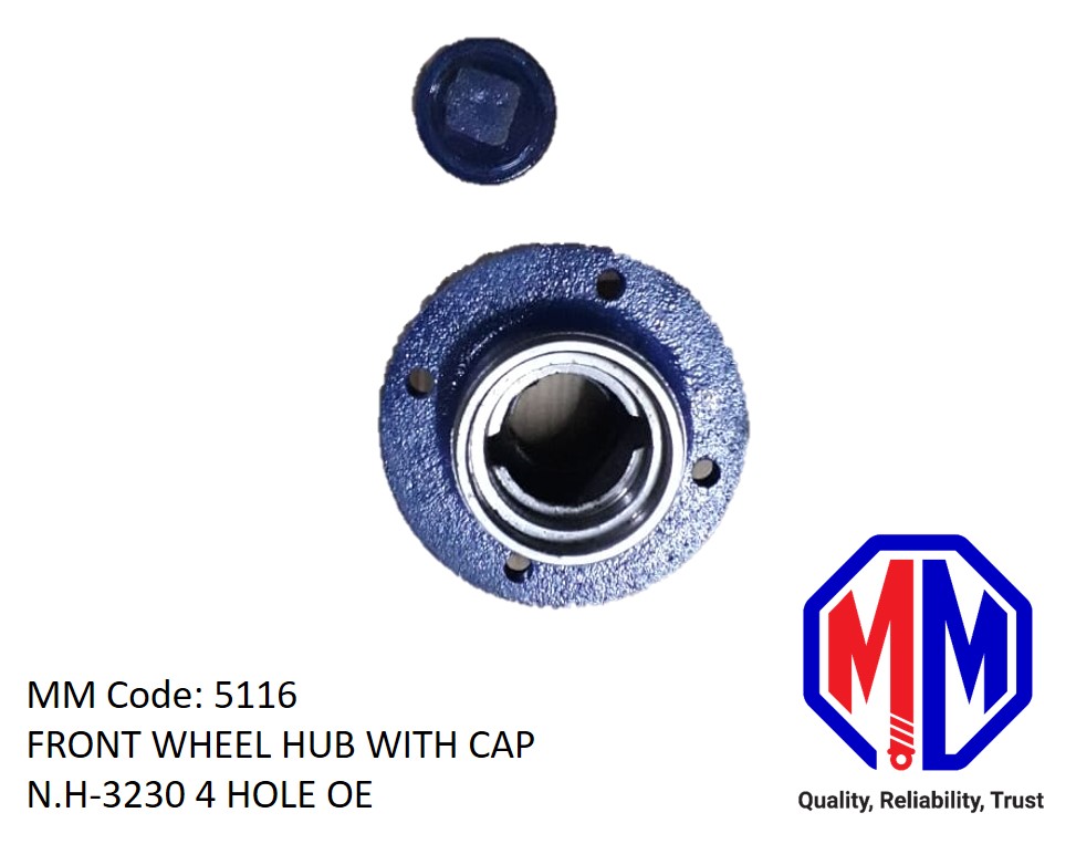 Front Wheel Hub With Cap